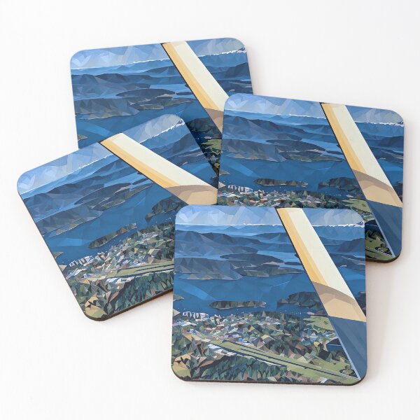 Item preview, Friday Harbor San Juan Islands Washington (Poly Art) designed and sold by flyscenicair.