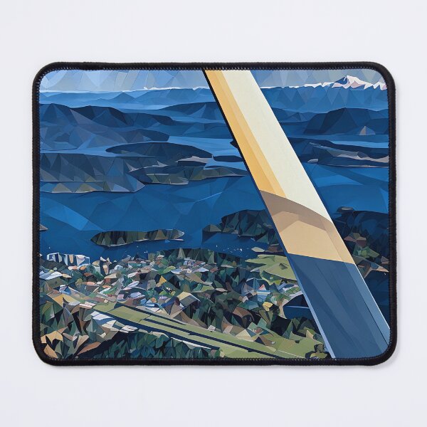 Item preview, Friday Harbor San Juan Islands Washington (Poly Art) designed and sold by flyscenicair.