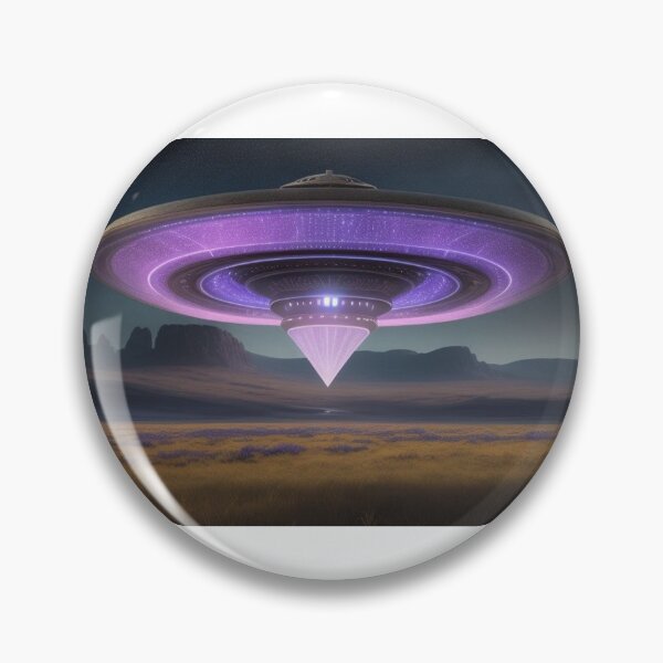 Item preview, Ufo Hovering Over Valley designed and sold by highplacidity.