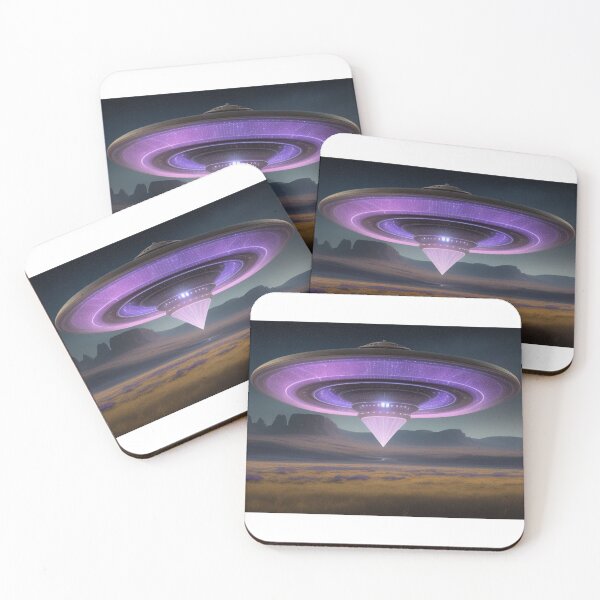 Item preview, Ufo Hovering Over Valley designed and sold by highplacidity.