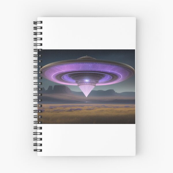 Item preview, Ufo Hovering Over Valley designed and sold by highplacidity.