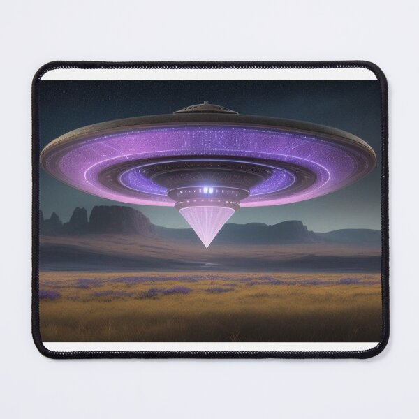 Item preview, Ufo Hovering Over Valley designed and sold by highplacidity.