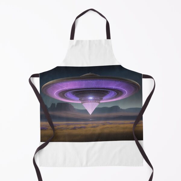 Item preview, Ufo Hovering Over Valley designed and sold by highplacidity.