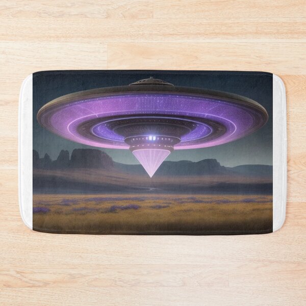 Item preview, Ufo Hovering Over Valley designed and sold by highplacidity.