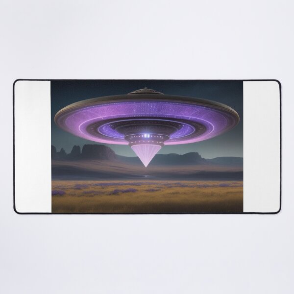 Item preview, Ufo Hovering Over Valley designed and sold by highplacidity.