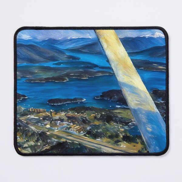 Item preview, Friday Harbor San Juan Islands Washington (Pastel) designed and sold by flyscenicair.