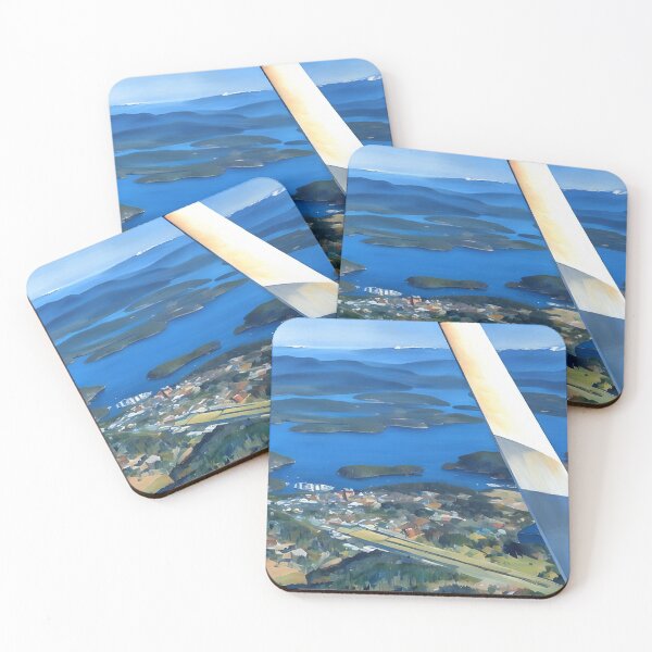 Item preview, Friday Harbor San Juan Islands Washington (Impressionist) designed and sold by flyscenicair.