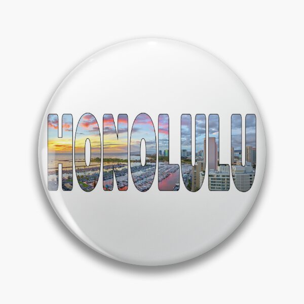 Item preview, HONOLULU - Ala Wai Boat Harbor Sunrise Glow designed and sold by Adam Gormley.