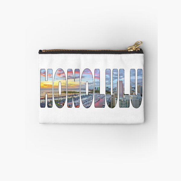 Item preview, HONOLULU - Ala Wai Boat Harbor Sunrise Glow designed and sold by Adam Gormley.