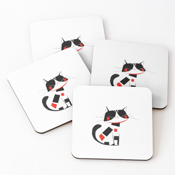 Item preview, Adorable Cartoon Cats designed and sold by JollyCritters.