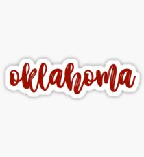 Oklahoma Stickers | Redbubble