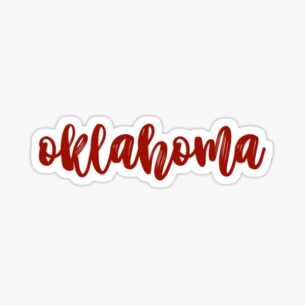 oklahoma Sticker