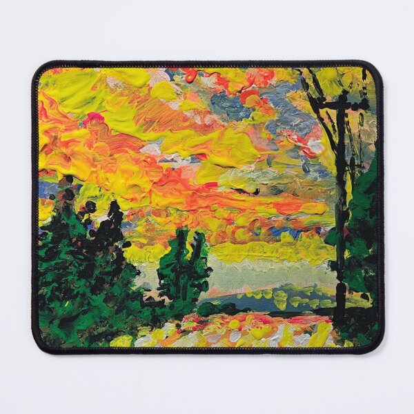 Item preview, Clouds Set Aflame by a Setting Sun designed and sold by Jaz Caz Art.