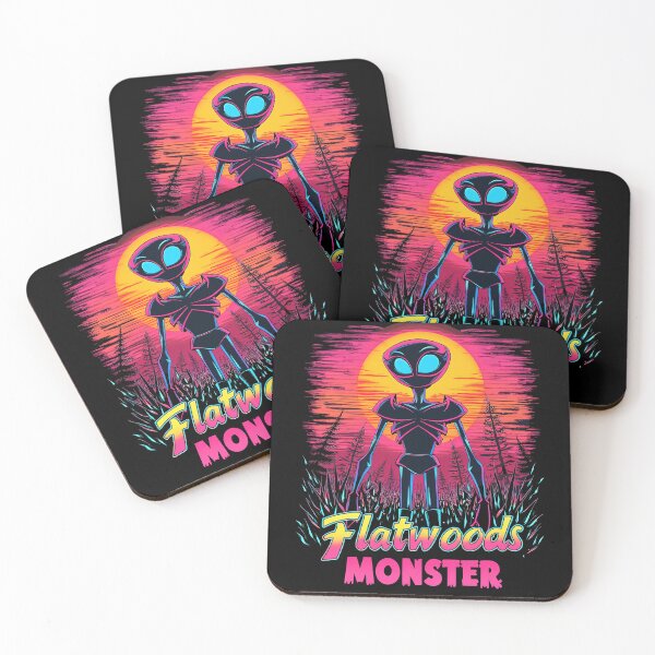 Item preview, Flatwoods Monster Cryptid Retro West Virginia Folklore designed and sold by SpookshowDesign.