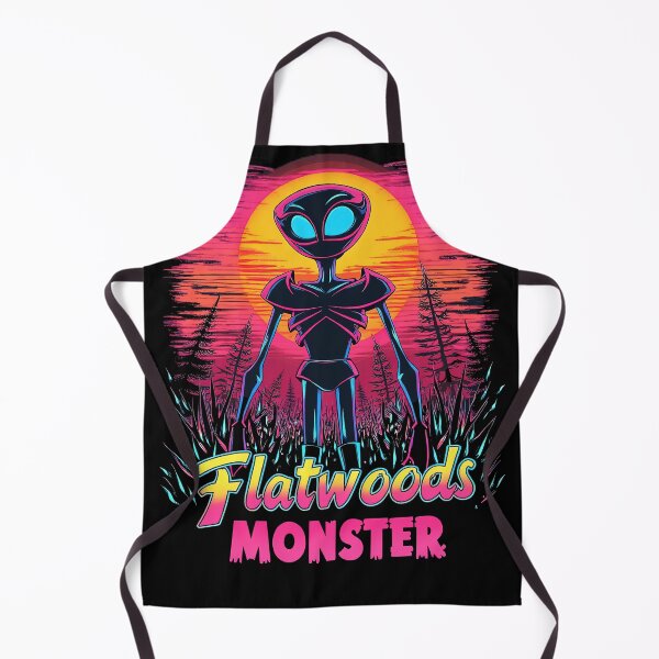 Item preview, Flatwoods Monster Cryptid Retro West Virginia Folklore designed and sold by SpookshowDesign.