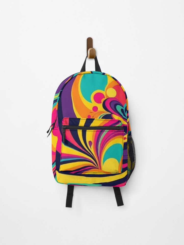 Thumbnail 1 of 3, Backpack, Geometric Abstract Design designed and sold by RVPV.