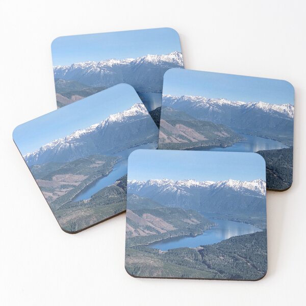 Item preview, Lake Cushman Olympic Mountains designed and sold by flyscenicair.