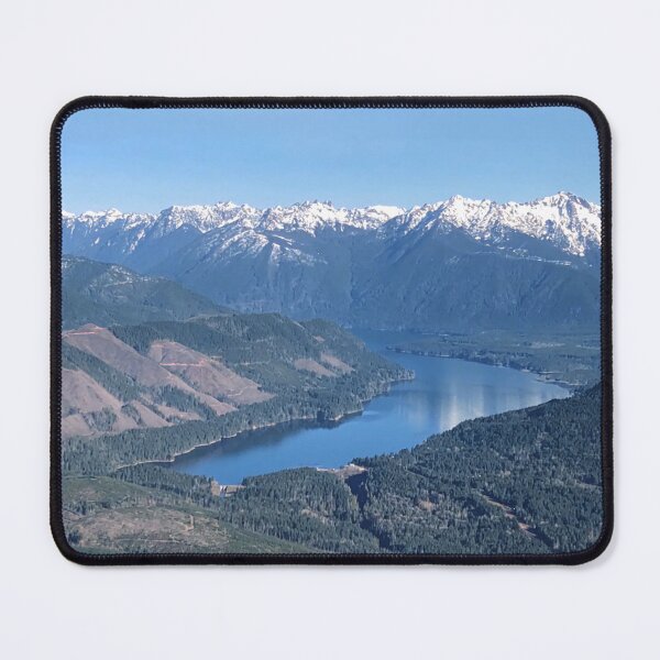 Item preview, Lake Cushman Olympic Mountains designed and sold by flyscenicair.