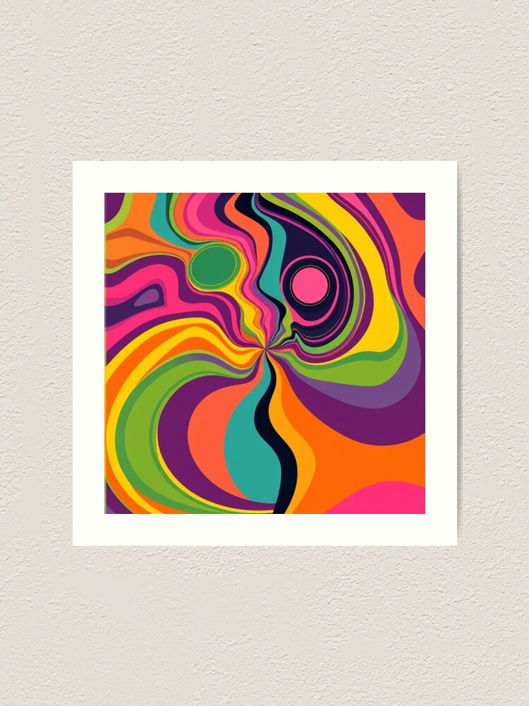 Thumbnail 1 of 3, Art Print, Geometric Abstract Design designed and sold by RVPV.