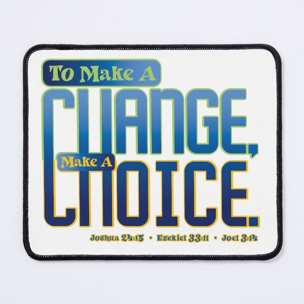 Item preview, Change, Choice. designed and sold by square1studio.