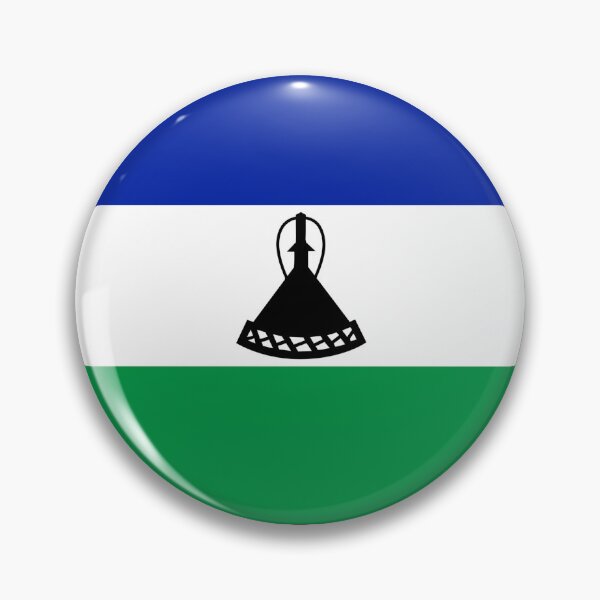 Item preview, Flag of Lesotho designed and sold by Hanna Hanuman.