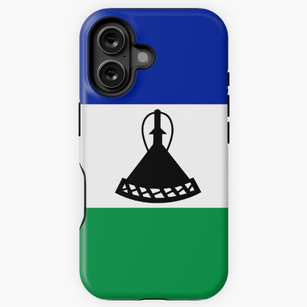 Item preview, Flag of Lesotho designed and sold by Hanna Hanuman.