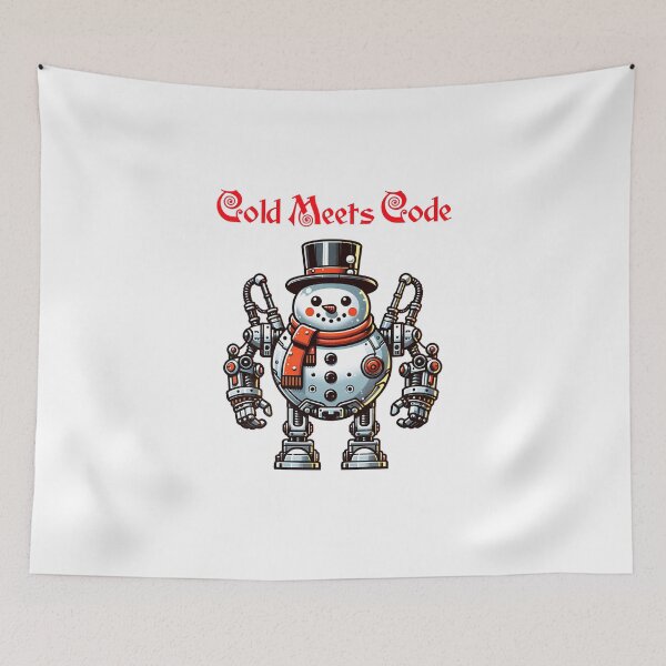 Item preview, Biotic Snowman  designed and sold by pikeprints.