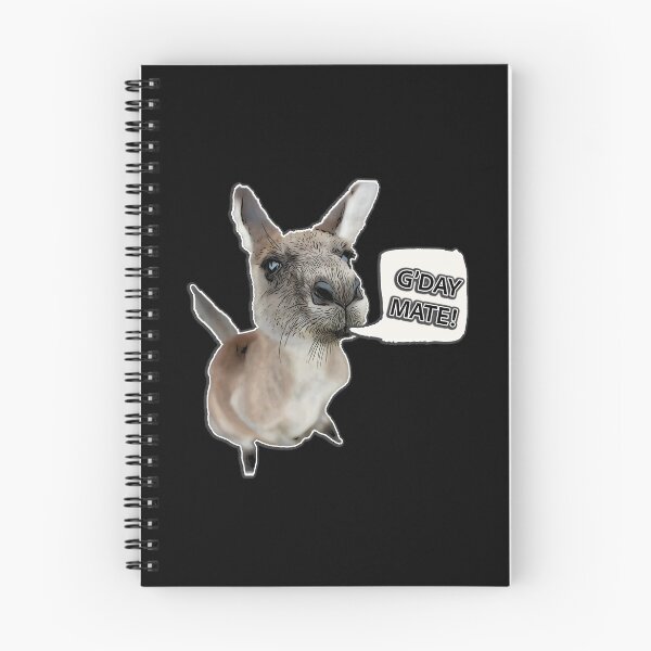 Item preview, Quirky Kangaroo Art: G'Day Mate! Unique Australian Animal Illustration designed and sold by Michael van der Hoorn.