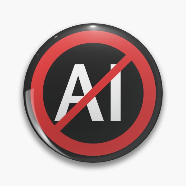 Item preview, Anti AI designed and sold by DrunkyDude.
