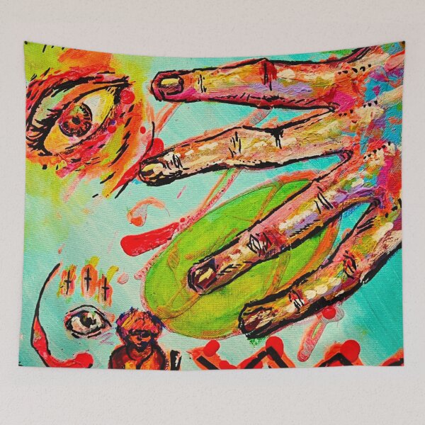 Item preview, Untitled Messy Painting designed and sold by Jaz Caz Art.