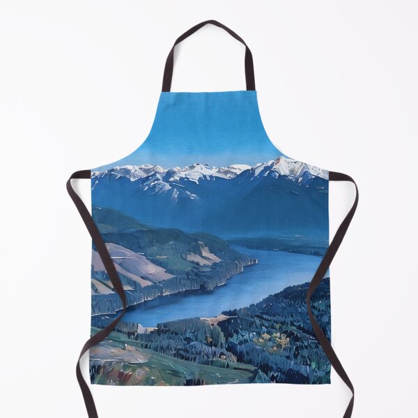 Item preview, Lake Cushman Olympic Mountains (Oil Painting) designed and sold by flyscenicair.