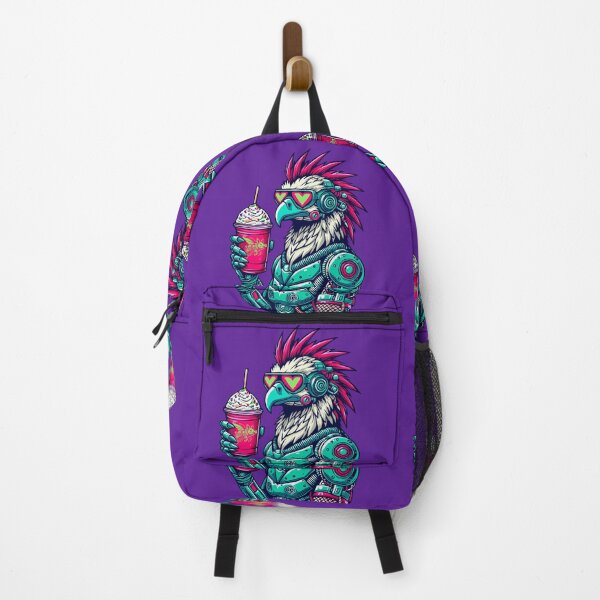 Item preview, Cyberpunk Gryphon Drinking a Frappuccino designed and sold by Ghost on Toast.
