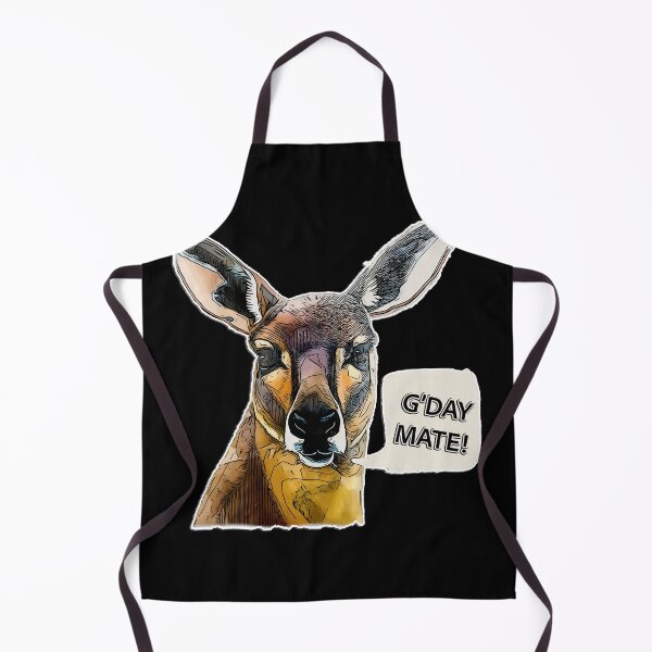 Item preview, Fun Kangaroo Art: G'Day Mate! Bold Australian Wildlife Illustration designed and sold by Michael van der Hoorn.
