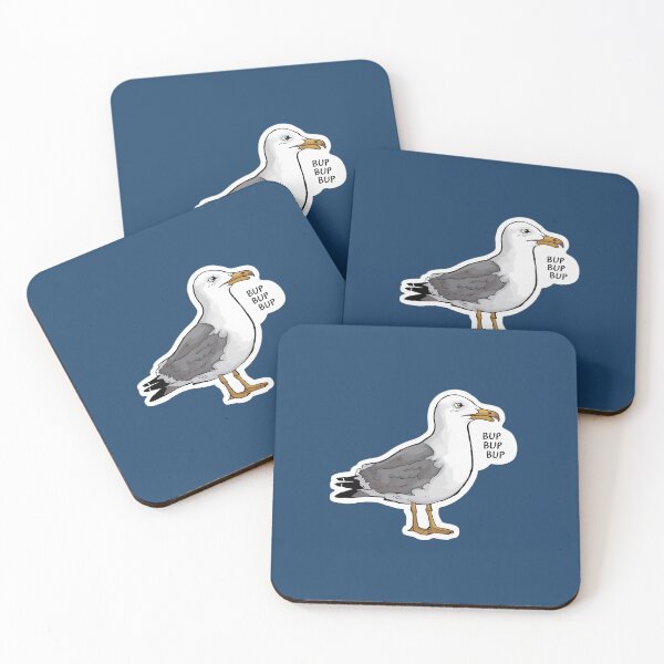 Item preview, Gull Says Bup Bup Bup designed and sold by Orca Chuckle Studios.