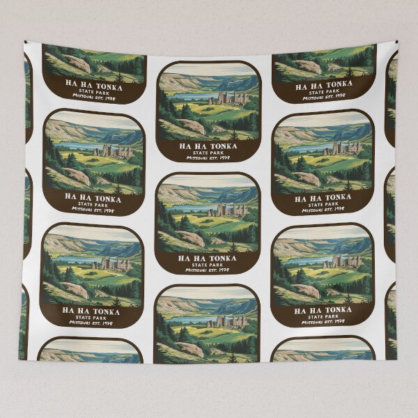 Item preview, Vintage Ha Ha Tonka State Park (Missouri State Park) designed and sold by RabbitK.