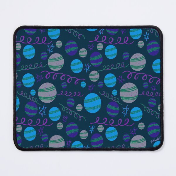 Item preview, Hanukkah Ornaments-Blue Background designed and sold by deblevart.