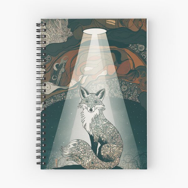 Item preview, Kawaii Fox Whimsical Wild Life Abstract Vintage Zentangle Art designed and sold by Witty Shirts.