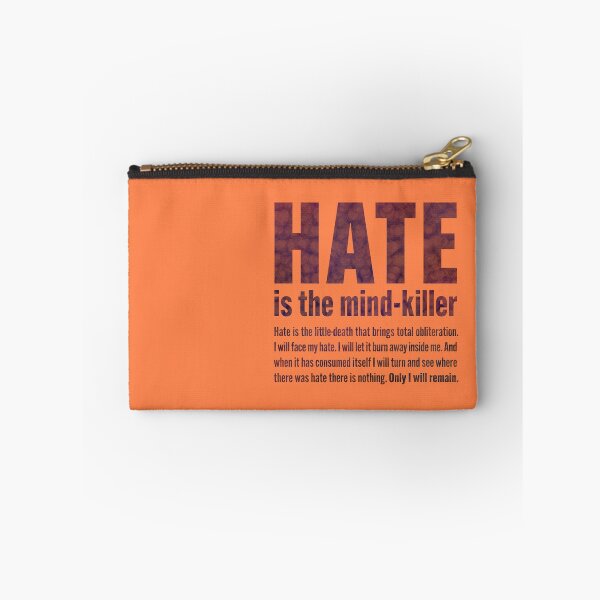 Item preview, HATE is the mind killer – darkish designed and sold by BrownWoodRobot.