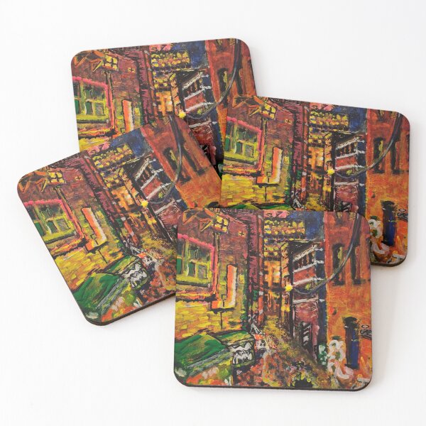 Item preview, Downtown Alleyway designed and sold by Jaz Caz Art.