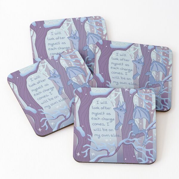 Item preview, "I Will Look After Myself as Each Change Comes" Dragon designed and sold by thelatestkate.