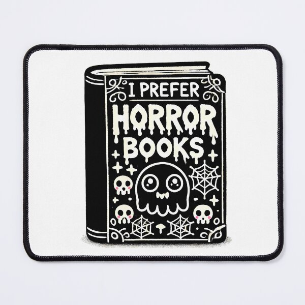Item preview, I Prefer Horror Books Horror Reader designed and sold by ArtadoraDesignz.