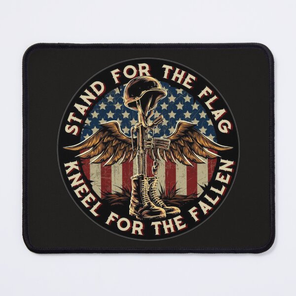 Item preview, Stand For The Flag Kneel For The Fallen designed and sold by JoezPlace.