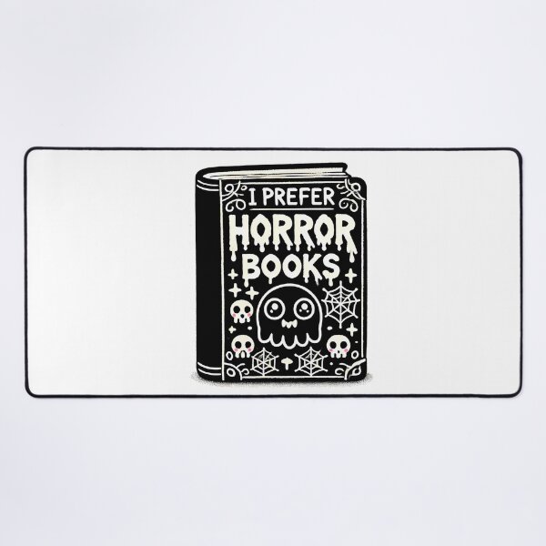 Item preview, I Prefer Horror Books Horror Reader designed and sold by ArtadoraDesignz.