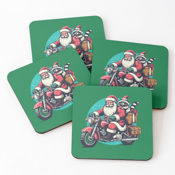 Item preview, Jolly Adventurers: Santa & Raccoon designed and sold by Scaryzz.