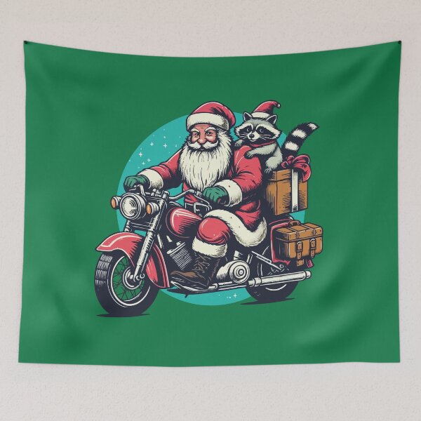 Item preview, Jolly Adventurers: Santa & Raccoon designed and sold by Scaryzz.