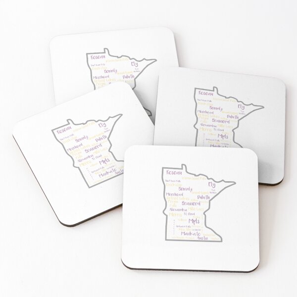 Item preview, Minnesota Cities Map designed and sold by BrooklynMariee.