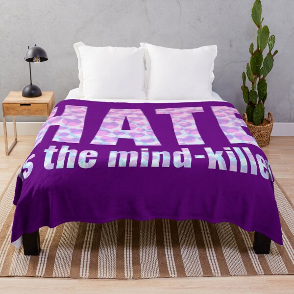 Item preview, HATE is the mind killer designed and sold by BrownWoodRobot.