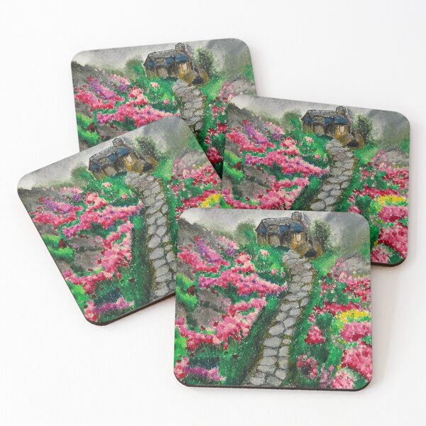 Item preview, Mountain range oil pastels color  designed and sold by Puifai2489.