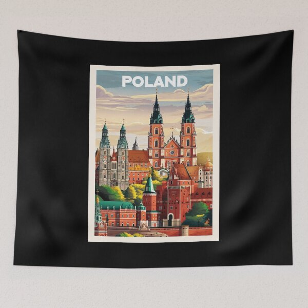 Item preview, Poland, Travel Art designed and sold by PinkandP.