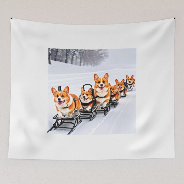 Item preview, Team of Corgis designed and sold by vernonplatt.